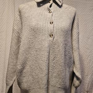 Gray Isabel maternity sweater